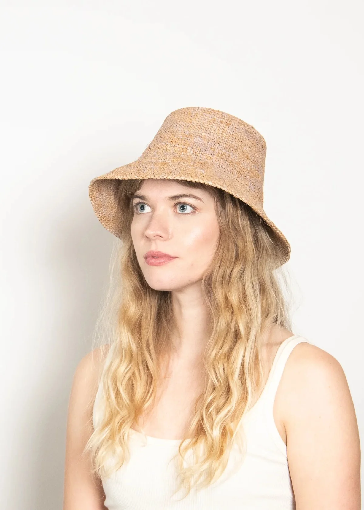 Wyeth Lolo bucket Hat - Camel Mauve - Image 5