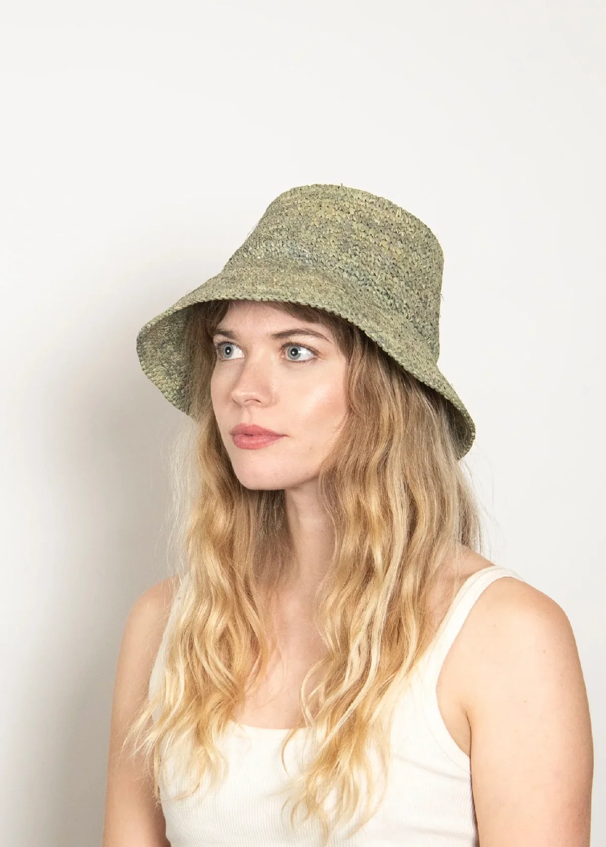 Wyeth Lolo bucket Hat - Green Blue - Image 3