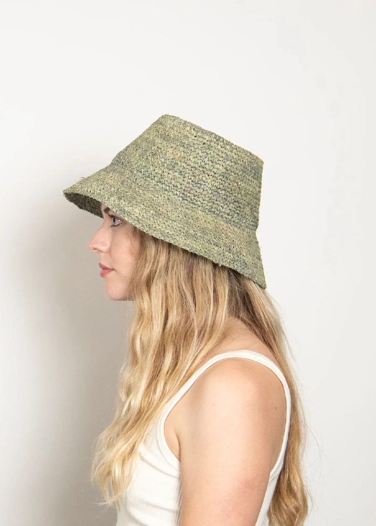 Wyeth Lolo bucket Hat - Green Blue - Image 4