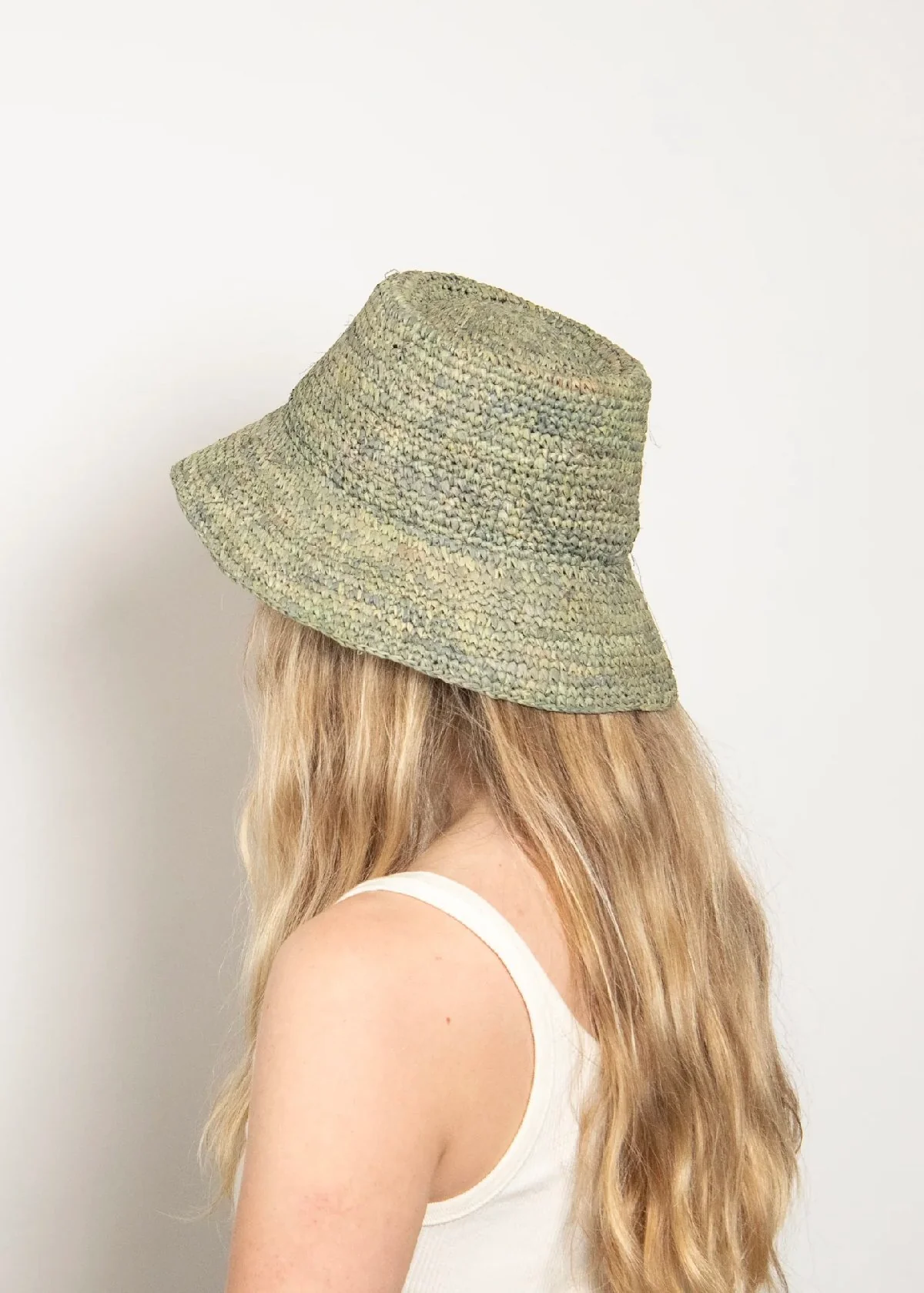Wyeth Lolo bucket Hat - Green Blue - Image 5