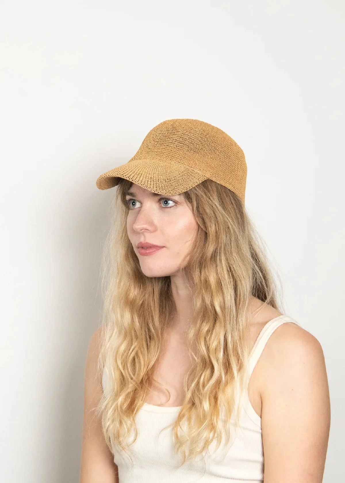 Wyeth Paula Mesh Cap - Camel - Image 5