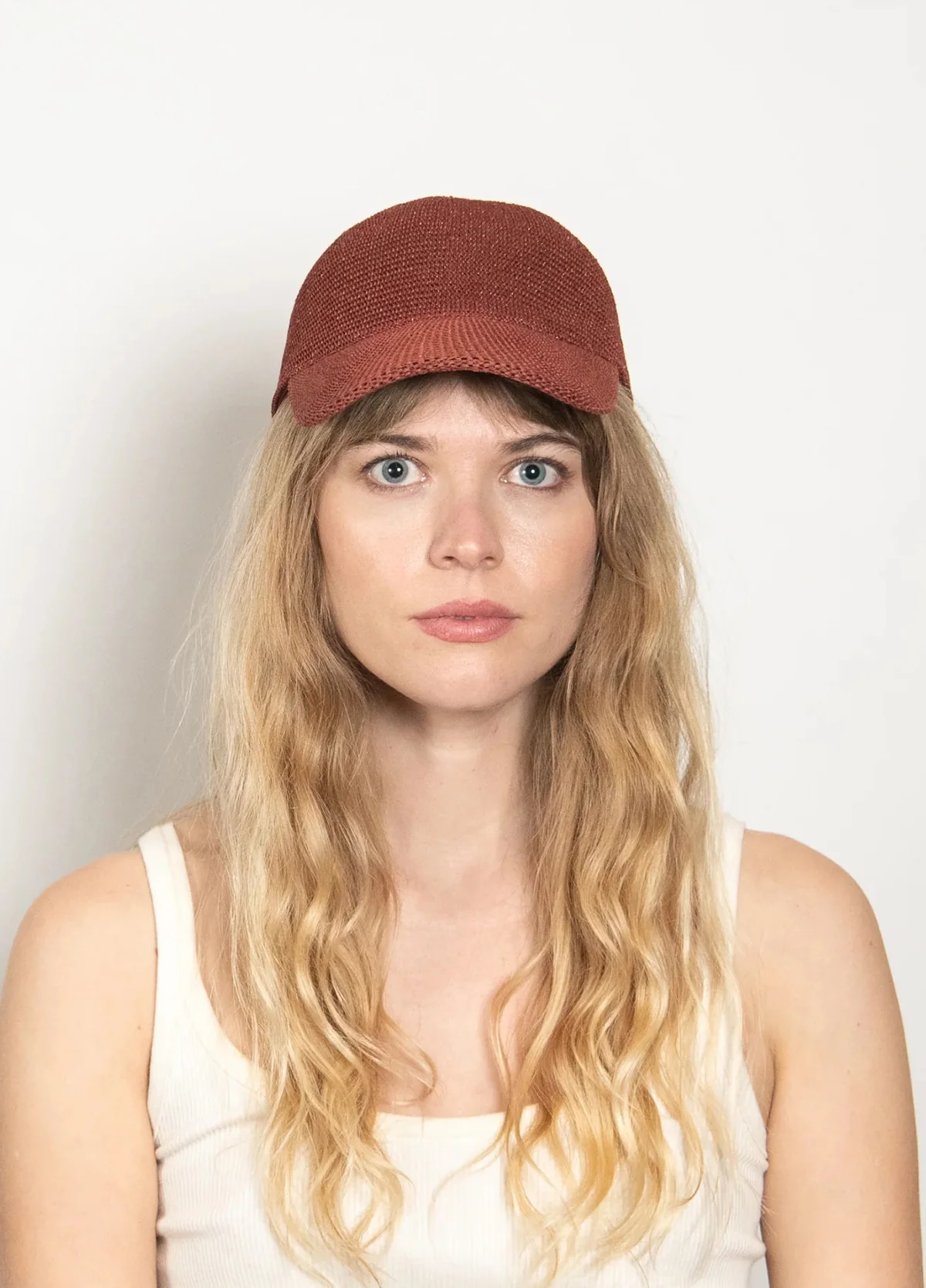 Wyeth Paula Mesh Cap - Wine - Image 2