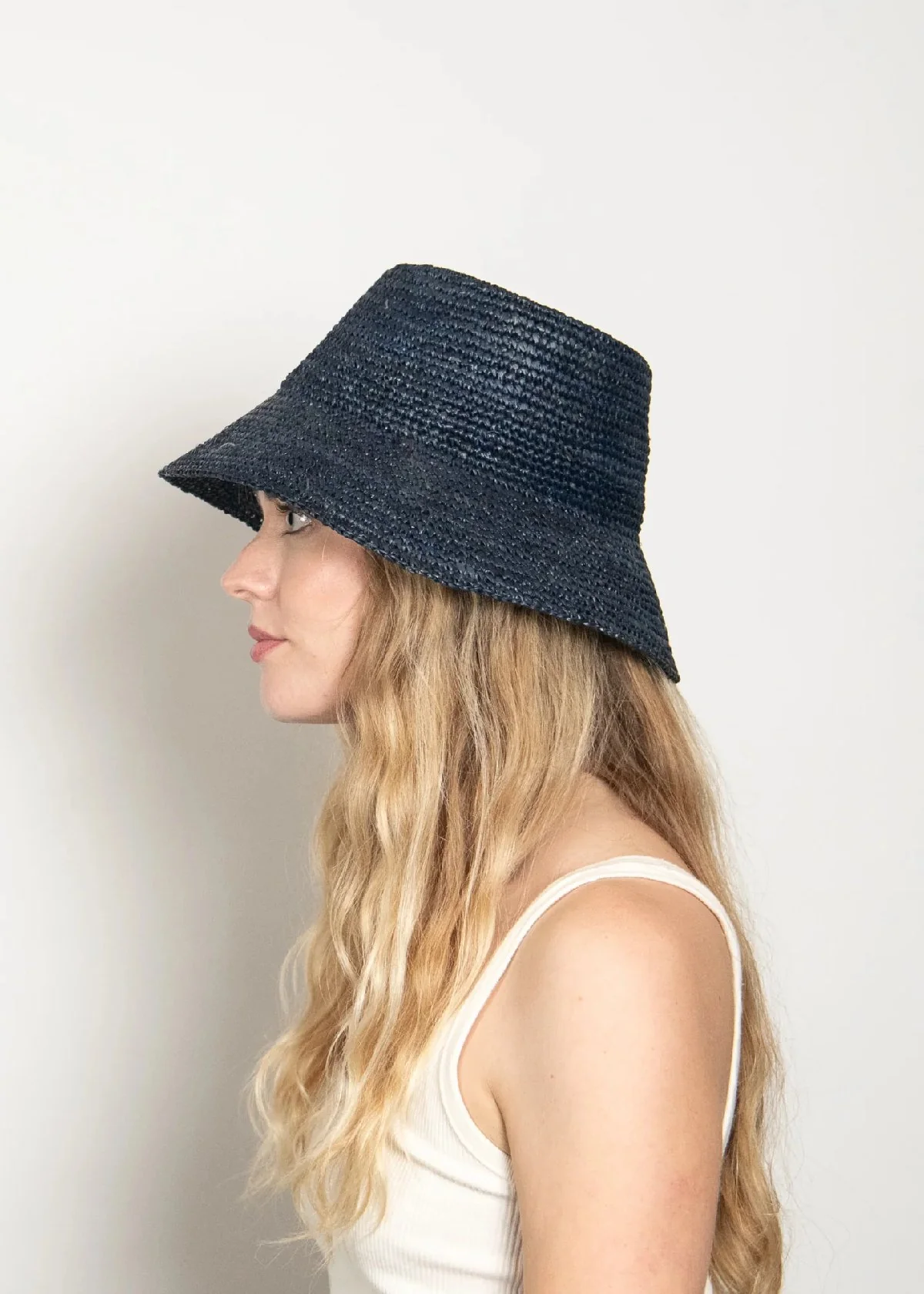 Wyeth Tali Bucket Hat - Midnight Blue - Image 3