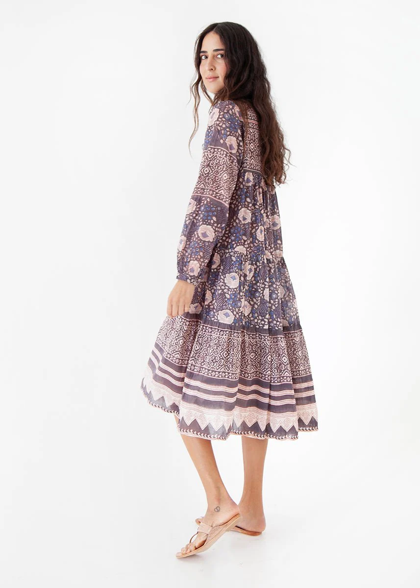 Yamini Booj Dress, Shadow - Image 3